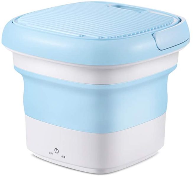 Portable Folding Bucket Compact Washing Machine with Handle