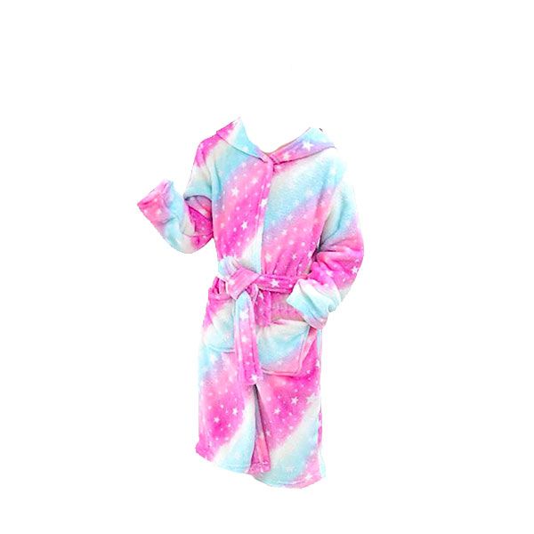 Kids Pink &amp; Blue Starry Unicorn Gown