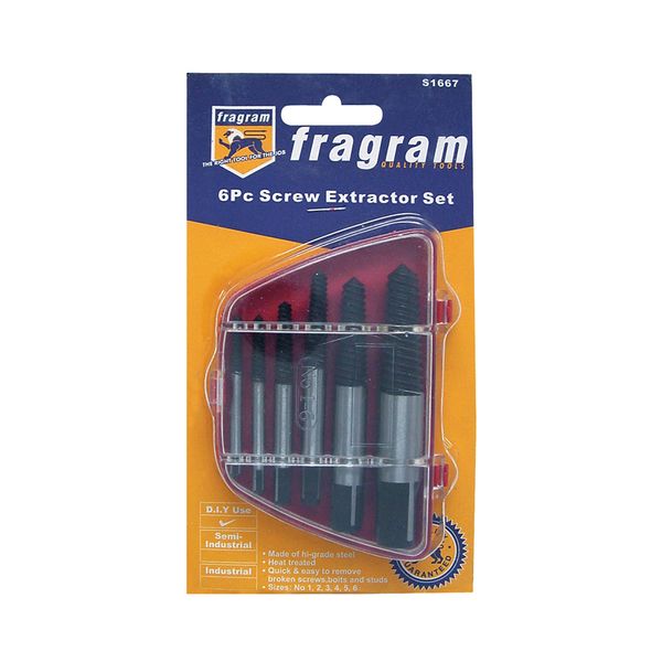 Fragram - 6 Piece Screw Extractor Set