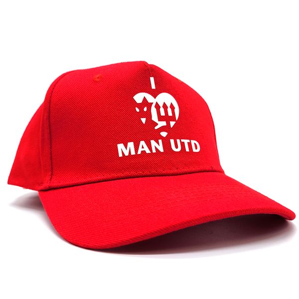 Bufftee I Love Heart Man United Cap