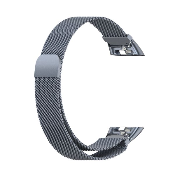 Milanese Strap Compatible with Huawei Band 6-Space Grey