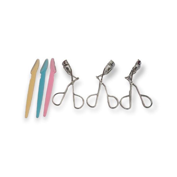 Eyelashes Curler &amp; Eyebrow Razor Set