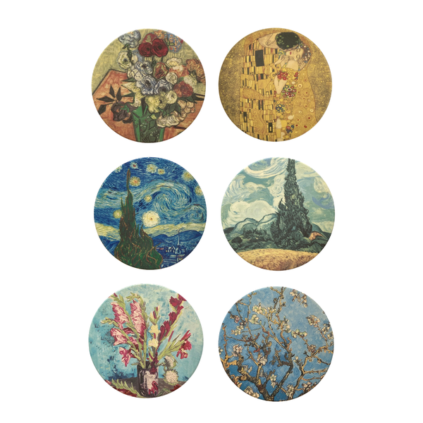 Heat-Resistant Stone Trivets with Cork Base - Full Collection