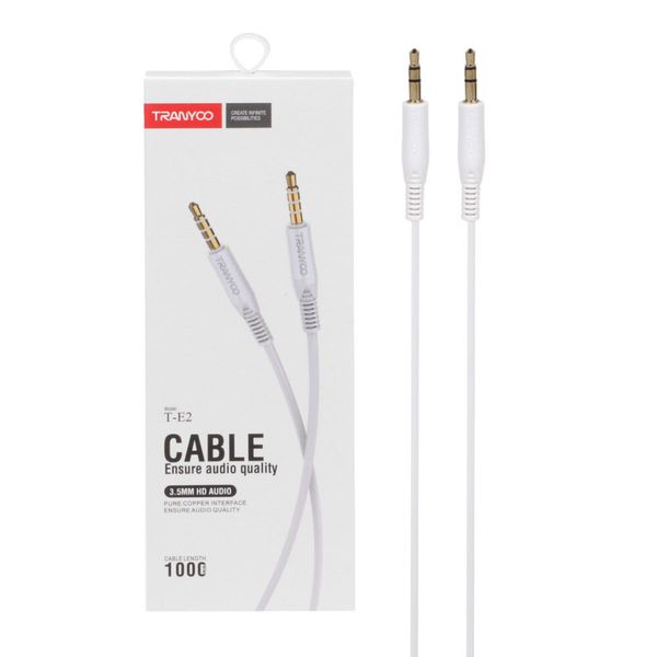 Tranyoo 3.5mm Audio Cable - T-E2 - Black