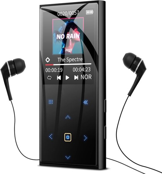 32GB MP3 Player with Bluetooth 5.0, Portable Lossless Sound Music Player