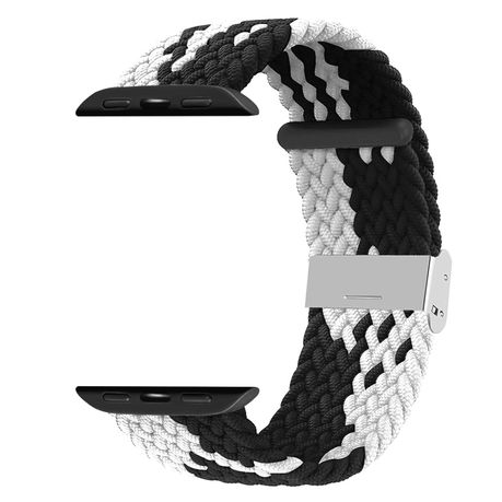 Fabric Braided Watch Strap Band For Apple Watch 42 44 45 49mm