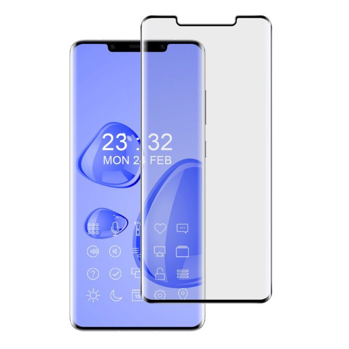 2-Pack Privacy Screen Protector For Huawei Mate 50 Pro - Anti Spy Tempered Glass