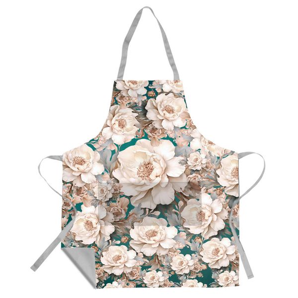 Rose Gold Floral Apron image