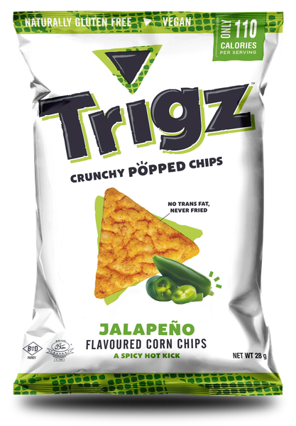 Trigz Jalapeno Crunchy Popped Chips (16 x 85g)