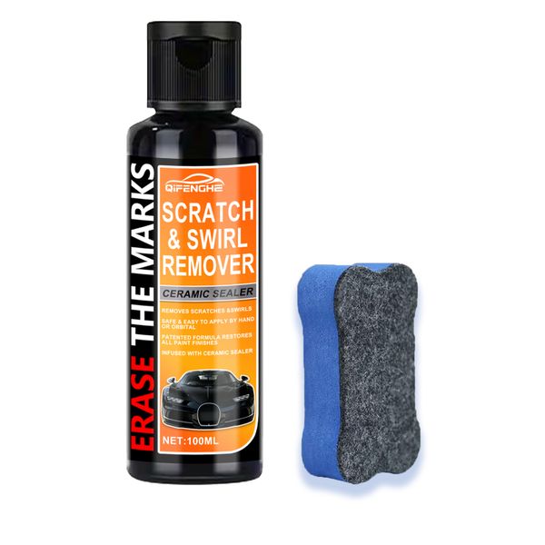 Nano Sparkle Cloth for Car Scratch Repair - Paint Restoration Compound