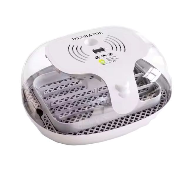 Automatic 16 Egg Incubator with Built in Candler Light