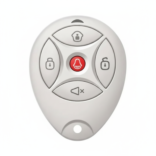 HIKvision Wireless KeyFob Remote with Panic Button for Security Systems