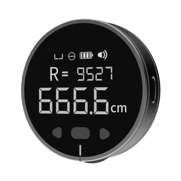 Rolling Smart Measuring Tape - Silver - 200 Meters