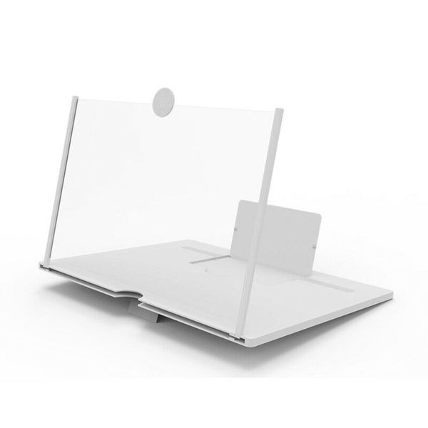 3D Mobile Phone Magnifier - 22 Cm White