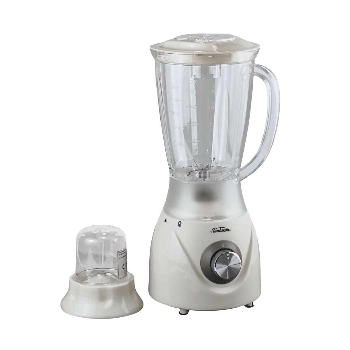 SUNBEAM 2 IN 1 PLASTIC BLENDER 300 W Mixer Grinder (2 Jars, white)