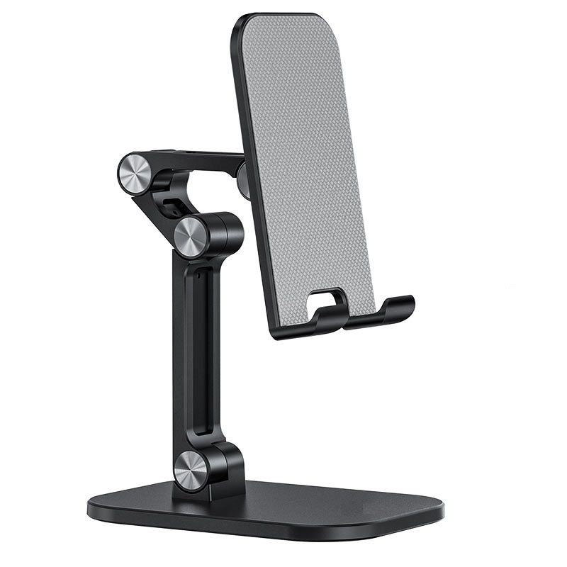 Portable Adjustable Folding Desktop & Tablet PC Phone Stand - Black ...