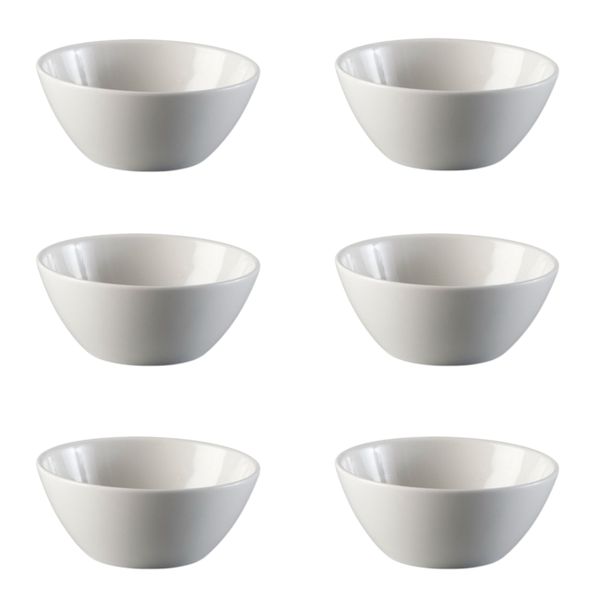 6pc - Bowl 10.5x4.5cm Individual Mini Salad/Dessert Continental