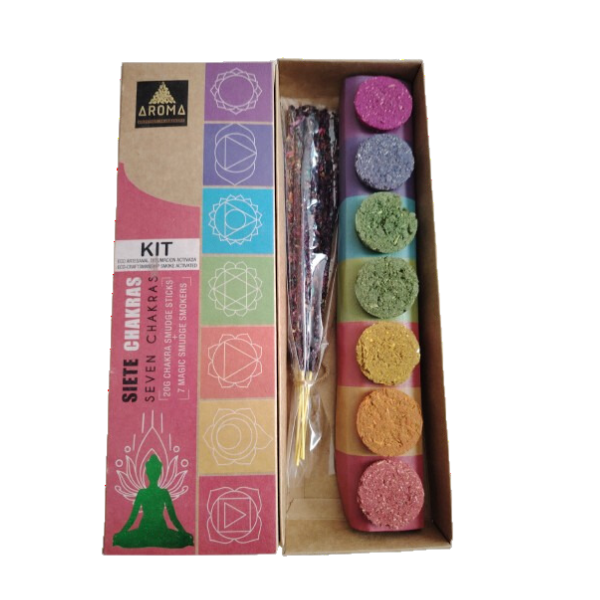 Aroma Seven Chakras Smudge Kit
