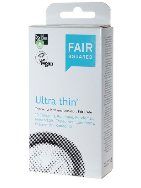 Fair Squared | Ultra Thin Condoms - Pack of 10