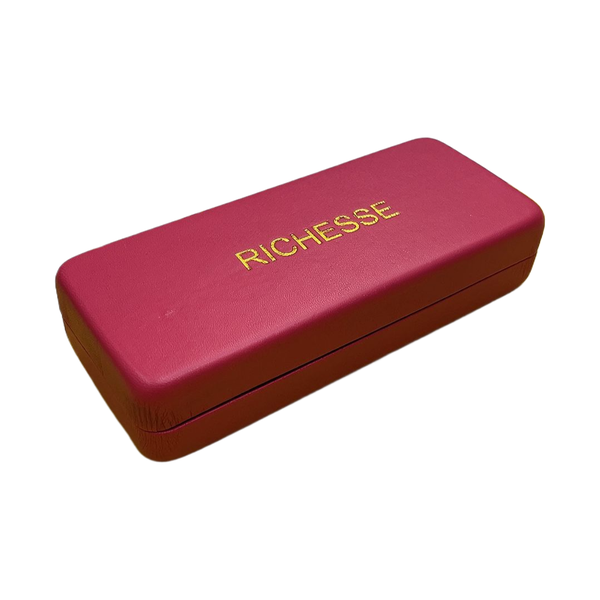 2-Piece Shockproof Pressure-Resistant Multi-Color Large-Frame Eyeglass Case