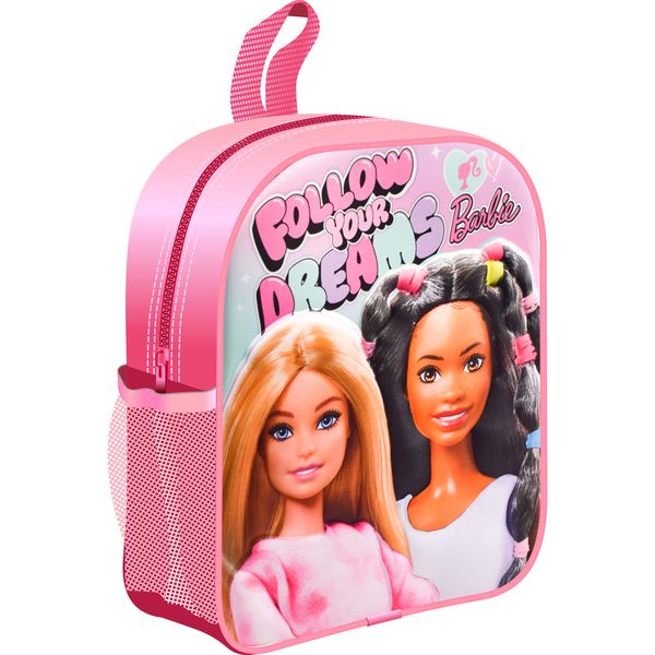 BARBIE By Mattel Official Licensed Girls 3D Embossed Backpack