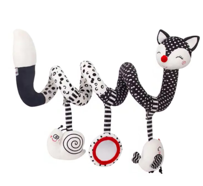 Sensory Rattle Toy, Suitable for Boys and Girls, Plush Material