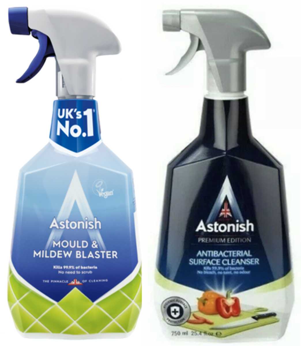 Antibacterial Mould & Mildew Remover Spray 750ml