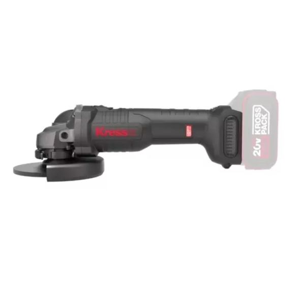 Kress - 20V Max Cordless Brushless 115 mm 3-Speed Angle Grinder Kit