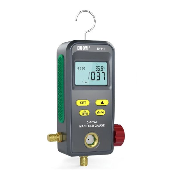 DUOYI DY518 Digital Vacuum Gauge Refrigeration Leak Detector Tool