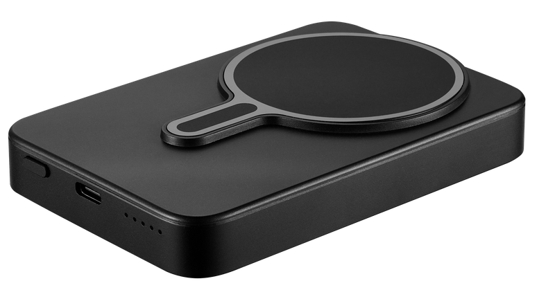 VolkanoX Ingot Certified 10 000mAh Fast Charging MagSafe Power Bank - Black