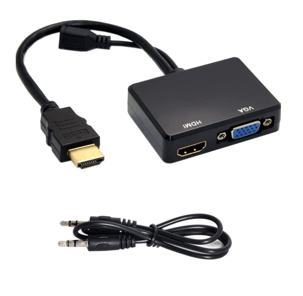 HDMI to VGA and HDMI Splitter