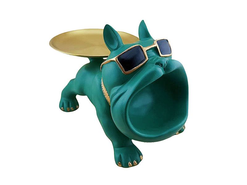 Bulldog Storage Tray - Quirky &amp; Functional Home Décor