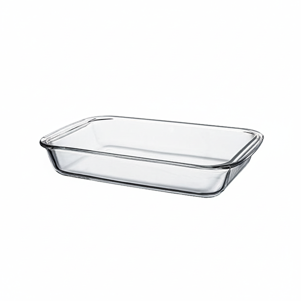 Glass Rectangular Baking Tray 1.0L - Transparent