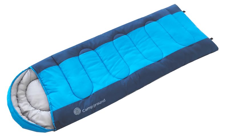 Campground Moonchaser 250gsm Hollow Fibre Sleeping Bag - 220cm x 80cm