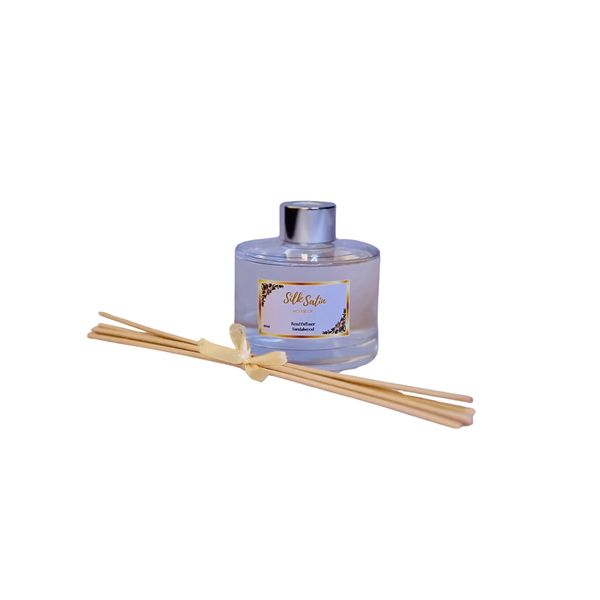 Soothing Sandalwood Reed Diffuser by House of Silk Satin