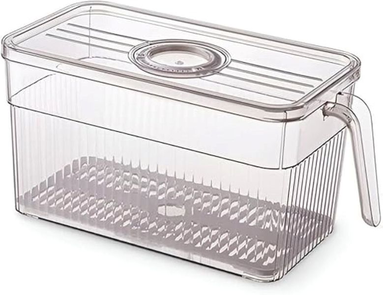 Clear Acrylic Plastic Bins with Lid