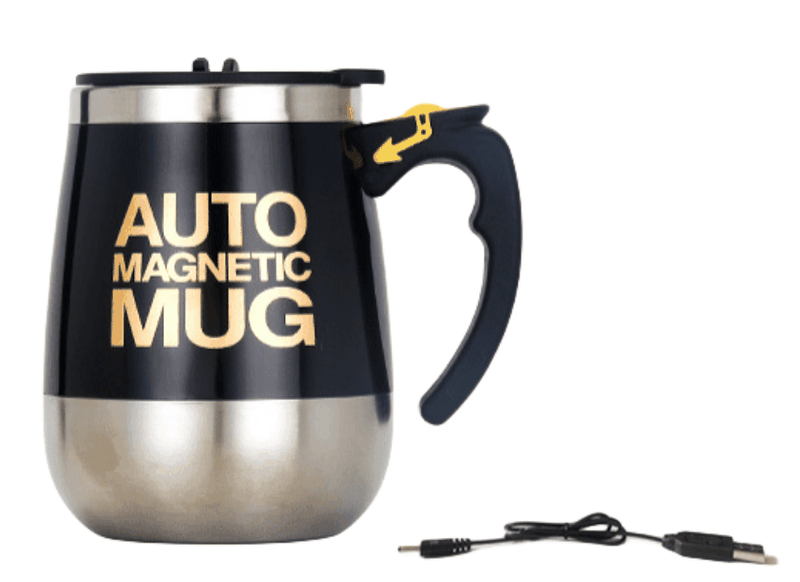 Auto Magnetic Mug - Electric Self Stirring Coffee