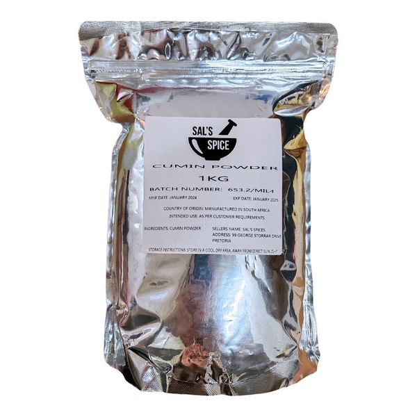 Sal's Spice Cumin Powder - 1kg