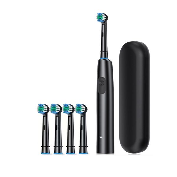 Magnetic Suspension Rotating Electric Toothbrush, 5 Modes Sonic Cleaning