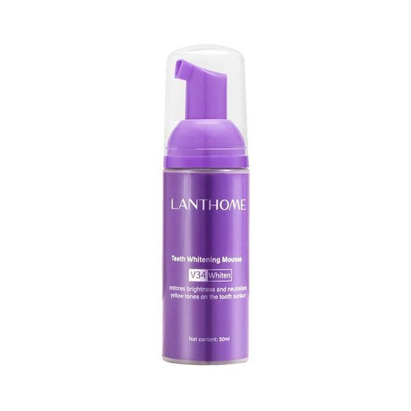 Lanthome Purple Teeth Whitening Mousse