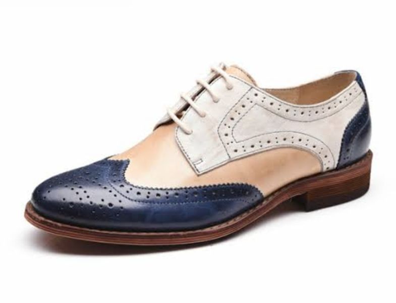 Yinzo Navy Toe Flat Oxfords