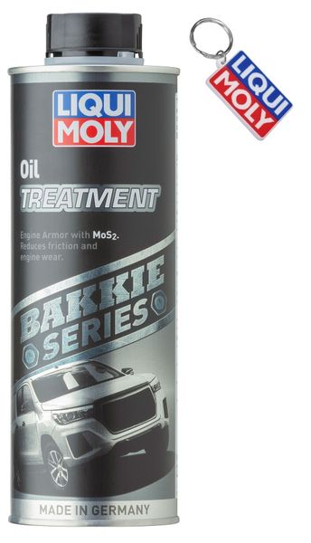 Liqui Moly Engine Oil Treatment MoS2 Bakkie Series + Key Ring (21456)