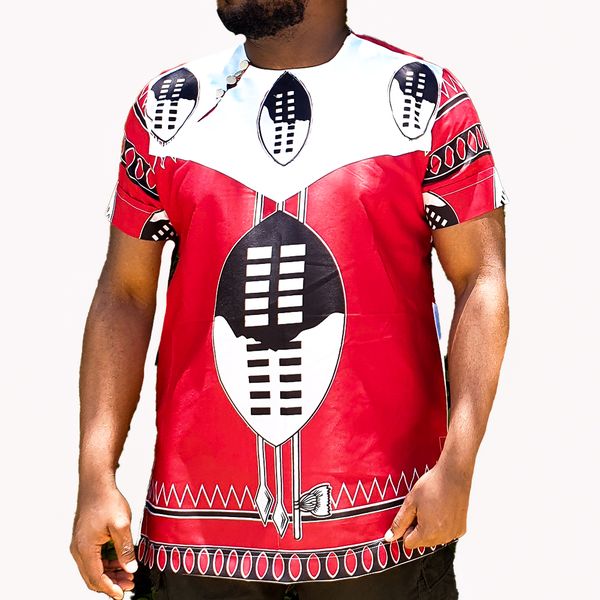 Law Blaque Red Swati Shirt