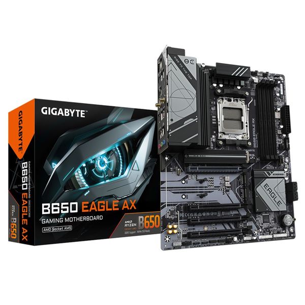 Gigabyte B650 EAGLE AX AMD Ryzen AM5 WIFI 6E ATX Motherboard
