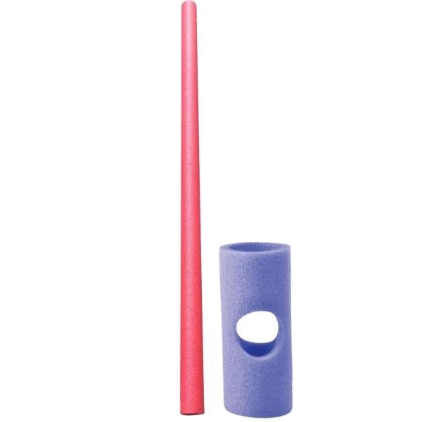 Source Direct Pink Pool Noodle 1.5m with a Purple Connector 22cm x 9
