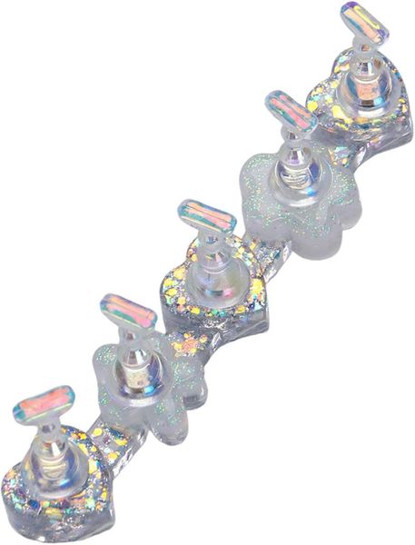 Nail Stand for Press Shiny Base, Sturdy, Professional, Stable Essentials