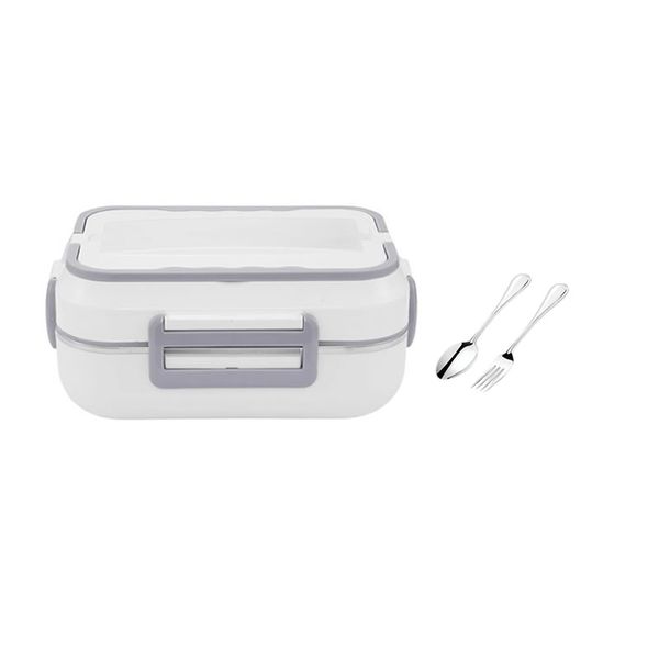 1.5L Removable Electric Food Warmer Lunch Box With Spoon And Fork
