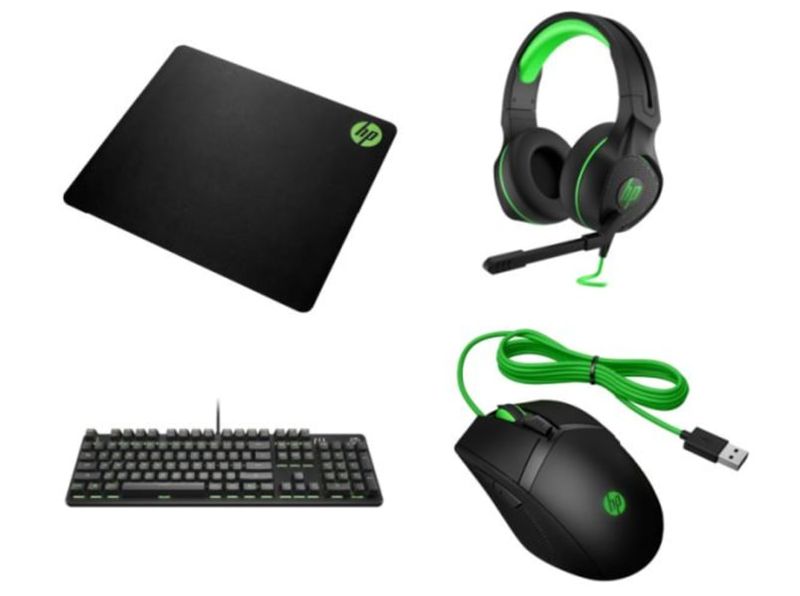 HP Pavilion 4 in 1 Gaming Combo - Keyboard, Headset, Mouse &amp; Pad - Black