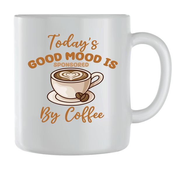Good Mood Coffee Mugs for Men Women Trendy Graphic Sayings Cups Present 119