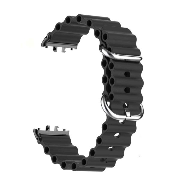 Soft Breathable Silicone Strap Compatible with Samsung Galaxy Fit 3